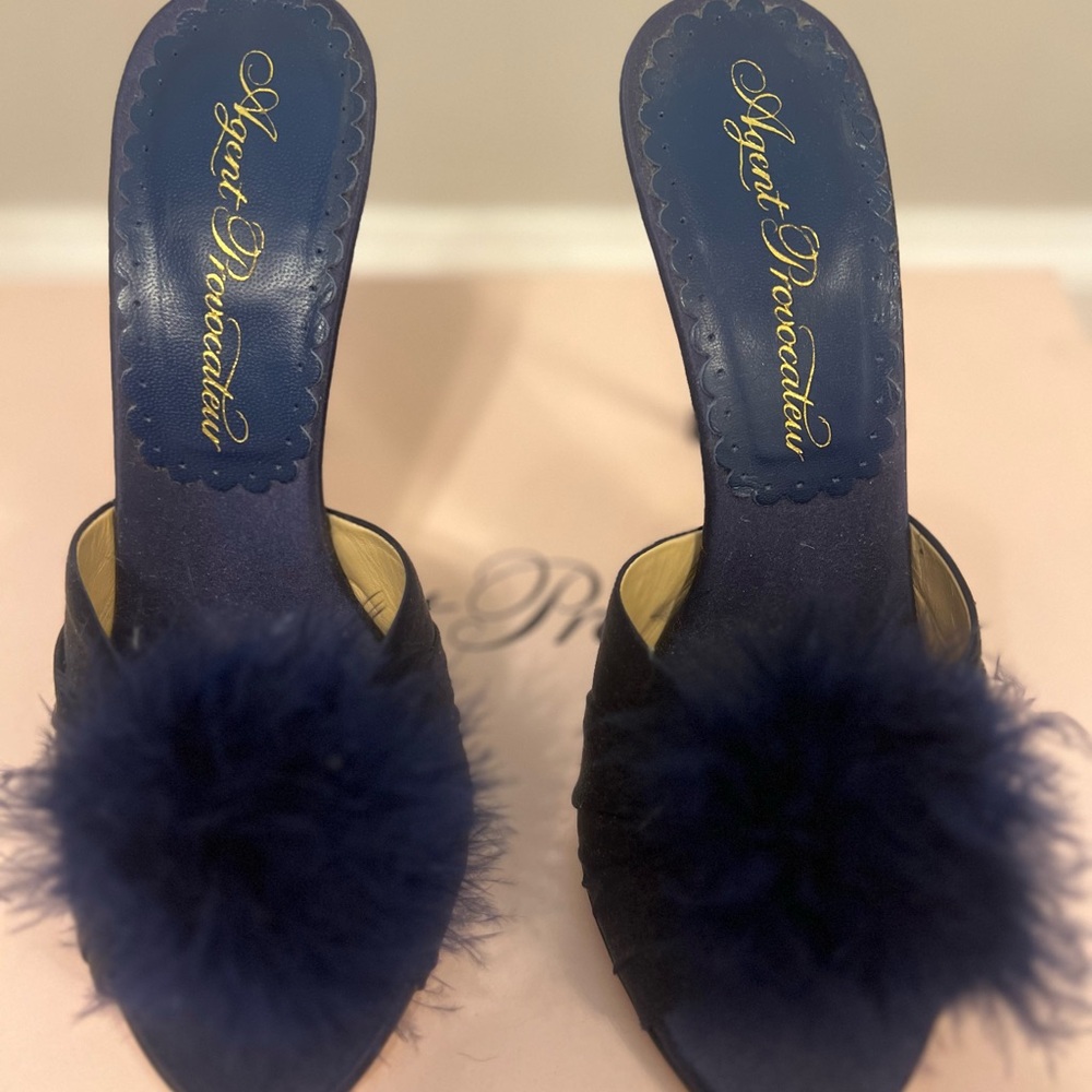 Agent Provocateur Elice Mules - Navy